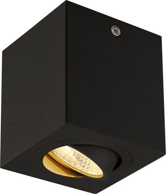 SLV Slv - 113940 Plaf&oacute;n Triledo Square Cl Led 3000k Cuadrado Negro Mate 38&deg; 6,2 W Driver Incl