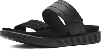 Ecco Soft Two Band Womens Sandals Black : EU 41 (US Womens 10-10.5) M, Leather