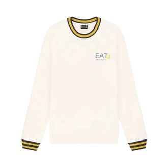 Emporio Armani Graphic Series Sweatshirt - Heren - Truien - Beige - Maat: XL Katoen