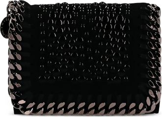 Stella McCartney Portafoglio Falabella con catena - Nero