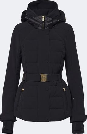 Bogner Elva hooded belted ski jacket