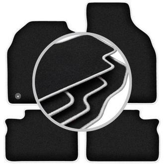 OEM Alfombrillas Carlux-silver Para Suzuki Wagon R+ Hatchback (1998-2010)