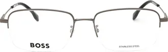 HUGO BOSS BOSS1289F0R8100 Metal Frame Eyeglasses - Silver