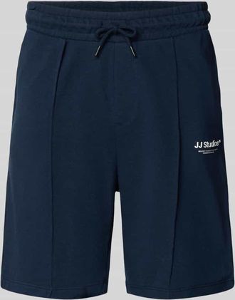 Jack & Jones Jack & Jones Sweatshorts mit Logo Model KANE in Marine, Gr&ouml;&szlig;e XXL