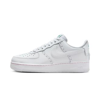 Nike Fitness, Heren, Wit, 37 1/2 EU, Leer, Air Force 1 07 LV8