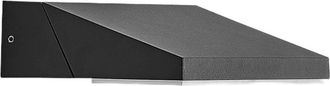 Lucande Lucande - L&aacute;mpara De Pared Led Exterior auda En Negro Aluminio