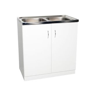 OEM Mueble Lavabo Individual 80x60 Blanco