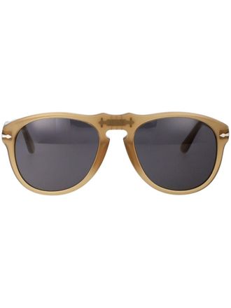 Persol embossed logo tinted sunglasses - Brown