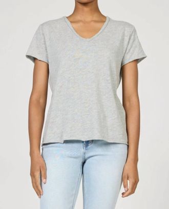 Dear John Denim Womens Vanya Top In Heather Grey
