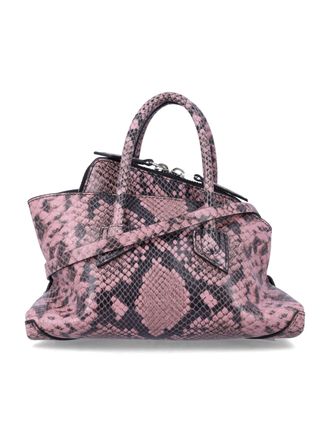The Attico La Passeggiata Textured Mini Handbag