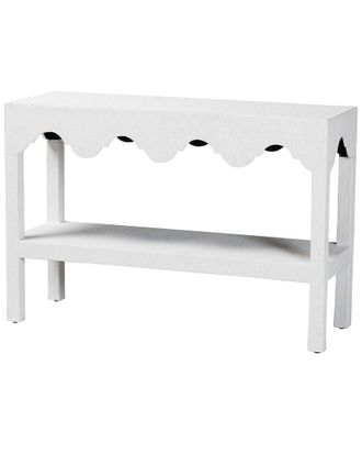 Baxton Studio Nolan Natural Grasscloth Console Table