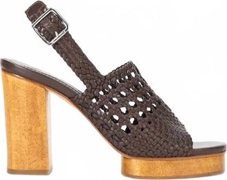 Staud Womens Martina Platform Sandal In Espresso