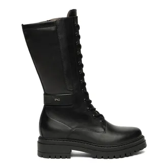 Nero Giardini Lace-up Boots, female, Black, 4 UK, Combat Boot