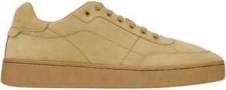 Saint Laurent Sl/61 Sneakers - Heren - Sneakers - Bruin - 40 1/2 EU - Leer - Schoenen