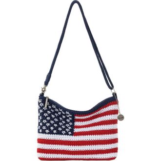 The Sak Lumi Covertible Crossbody Hand Crochet Bag in Americana at Nordstrom