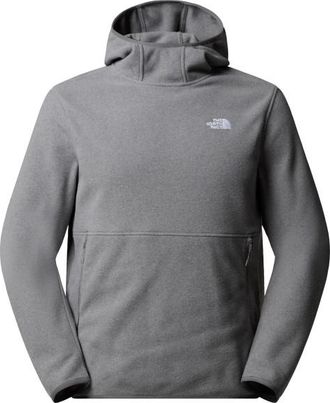 The North Face Glacier Fleece Pullover Hoodie Fleecepullover für Herren | grau