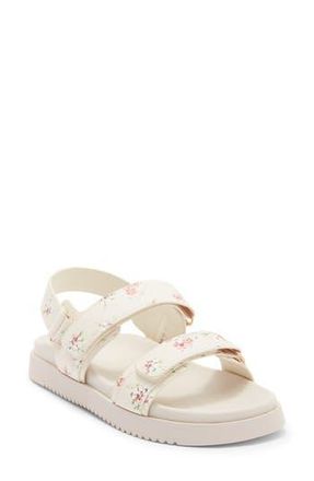 Top Moda Alaska Flat Sandal in Ivory at Nordstrom Rack, Size 8
