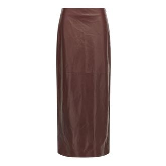 Brunello Cucinelli Dames, Rokken, Rood, Maat: S