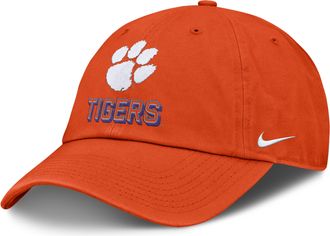 Nike Clemson On-Field Club Gameday Nike Mens College Adjustable Hat in Orange | NC0189MCLN-MBJ