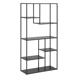 Atmosphera Atmosphera - Estanter&iacute;agota Metal - Negro - 90x180 Cm Cr&eacute;ateur DInt&eacute;rieur