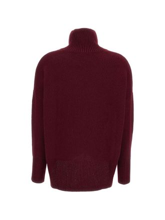 Lisa Yang Heidi Sweater - Burgundy