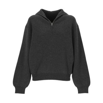 Balenciaga Back-to-Front High Neck Jumper - female - Balenciaga - Turtlenecks - Black - XS - Knitwear