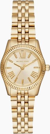 Michael Kors Womens Michael Kors MK3874 Petite Lexington Ladies Watch - Gold