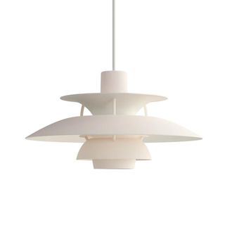 Louis Poulsen PH 5 Mini Pendelleuchte, monochrome pale blush