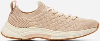 Cole Haan Womens Grand Crosscourt Elda Knit Running Shoes - Beige Size 10.5
