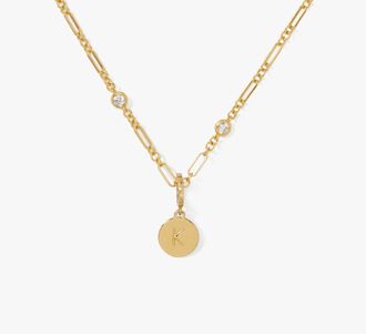 Kate Spade New York One In A Million Chain & Crystal Necklace