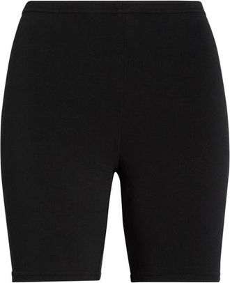 SKIMS Outdoor Bike Shorts in Onyx at Nordstrom, Size Xx-Small