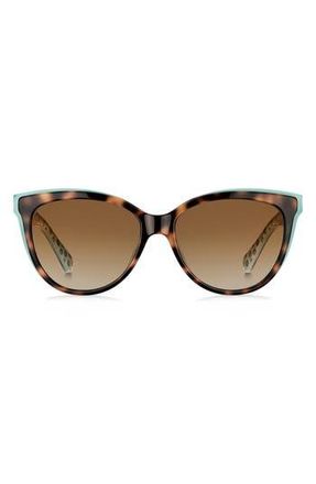 Kate Spade New York daeshas 56mm polarized cat eye sunglasses in 02Nl-La at Nordstrom Rack