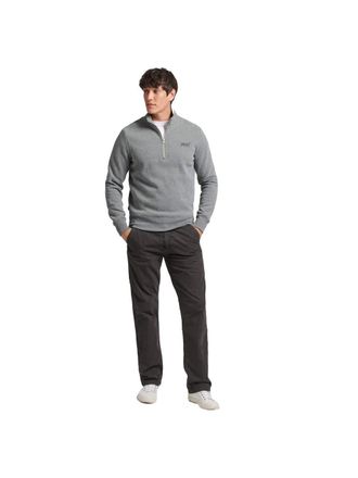 Superdry Organic Cotton Essential Logo Half Zip Sweatshirt