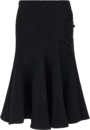 Dries Van Noten Black Sibel Skirt
