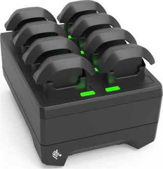Zebra Hs3100 Cargador De Bater&iacute;a De Repuesto De 8 Ranuras Para Auricular Hs3100 Negro