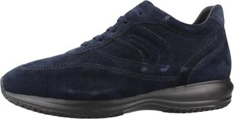 Geox Happy Sneaker - Dames - Sneakers - Blauw - 43 EU - Leer - Schoenen