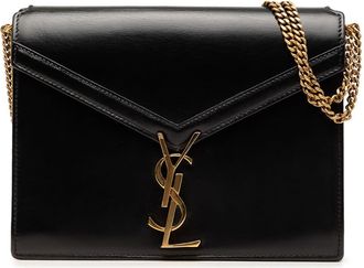 Saint Laurent Pre-owned Saint Laurent Smooth Calfskin Monogram Cassandra Clasp Bag Ladies LL1XRDVYX09ZA5YC