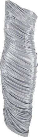 Norma Kamali Diana Gown - Dames - Feestkleedjes - Grijs - S - Kleedjes