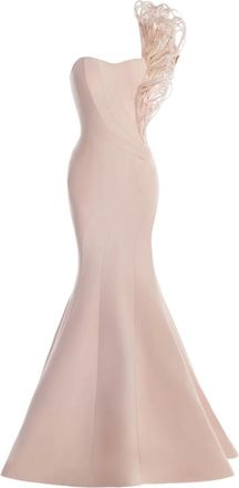 Gaby Charbachy Strapless avondjurk - Roze