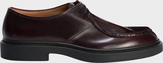 Jil Sander Men & apos;s Leather Moccasin Derby Shoes