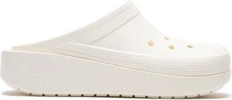 Crocs Klassieke Blunt Toe Schoenen - Heren - Pantoffels - Wit - 41 EU - Schoenen