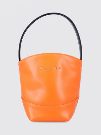 Marni Borsa Flower Basket in pelle sintetica