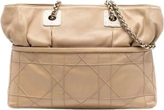 Dior Pre-owned Shoulder Bags, female, Brown, Size: ONE SIZE Pre-owned Granville Tote