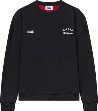 GCDS Sweatshirts - Heren - Sweatshirts - Zwart - L - Katoen - Hoodies & sweatvesten