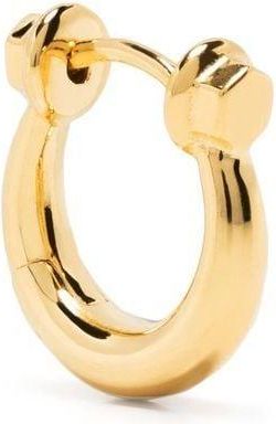 Maria Black gold Malik 8 Huggie earring - women - Gold Plated Silver - One Size