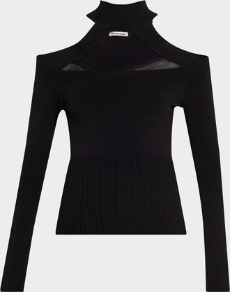 SIMKHAI Lila Off-The-Shoulder Top