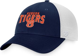 Top of the World Mens Top of the World Navy Auburn Tigers Breakout Trucker Snapback Hat at Nordstrom