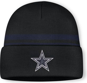 Nike Dallas Cowboys Primetime Utility Nike Mens NFL Cuffed Beanie in Blue | NF40000I7RD-10L