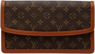 Louis Vuitton Pre-owned Pochette Dame - Dames - Vintage Clutch - Bruin - ONE Size - Vintage