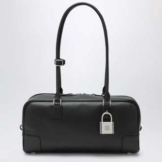 Loewe Amazona 31 Cropped bag in shiny black leather